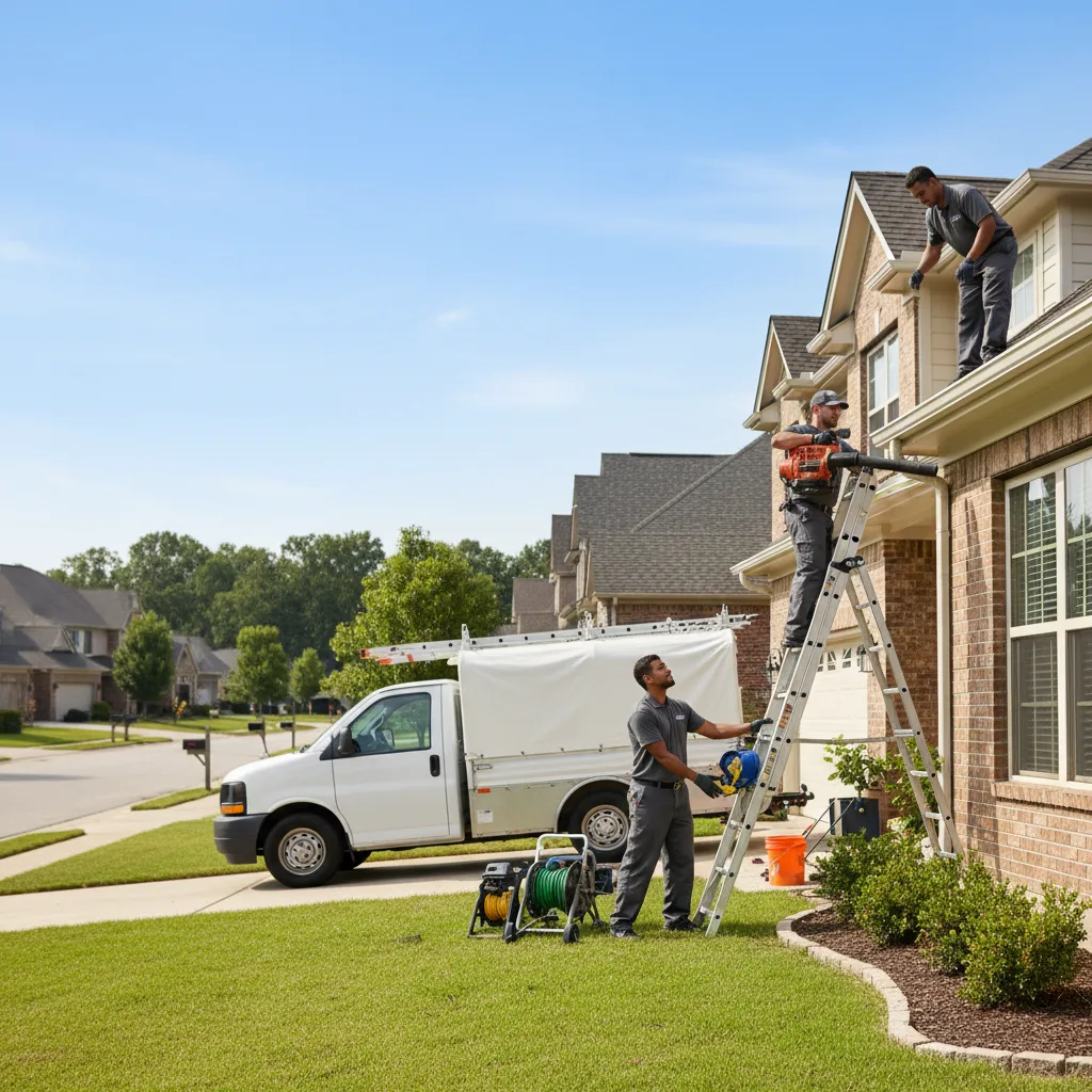 Home Gutter Service in Thrall, TX near me